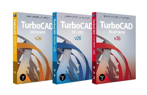 TurboCADの３つの製品プラン